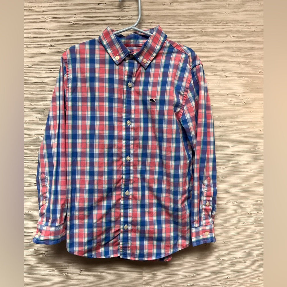 Boys vineyard vine button up